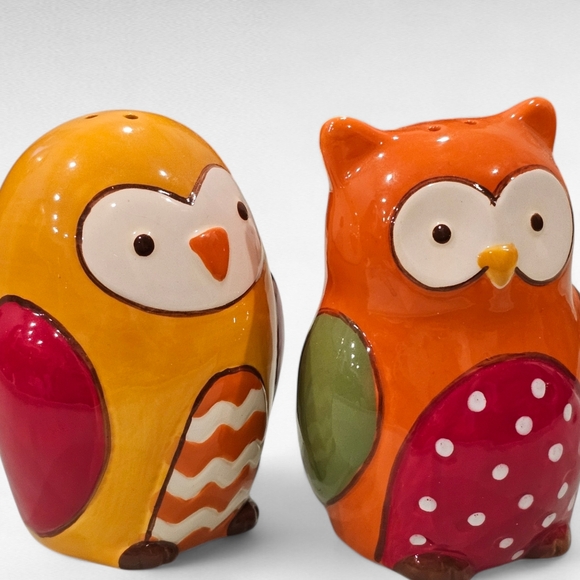 Owl Salt and Pepper Shakers by Sandra Lee - Picture 15 of 15